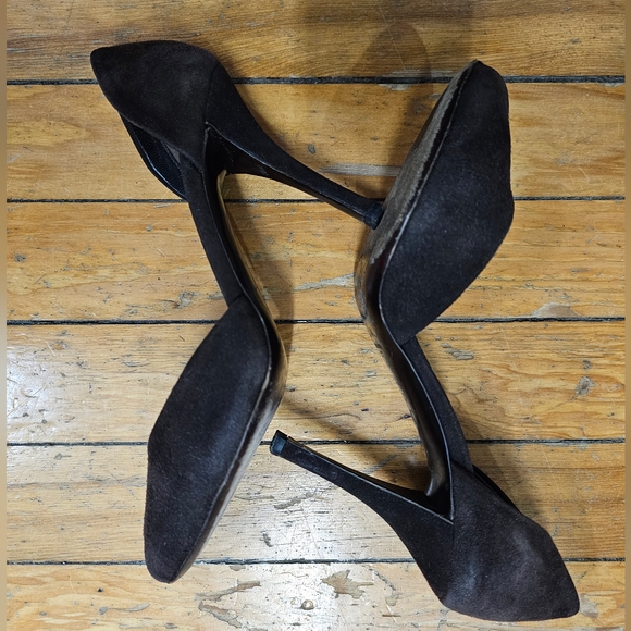 Prada Suede Heels 37 - Picture 6 of 9